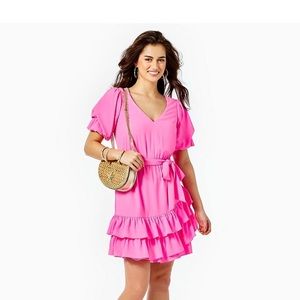 Martha Stretch Ruffle Dress